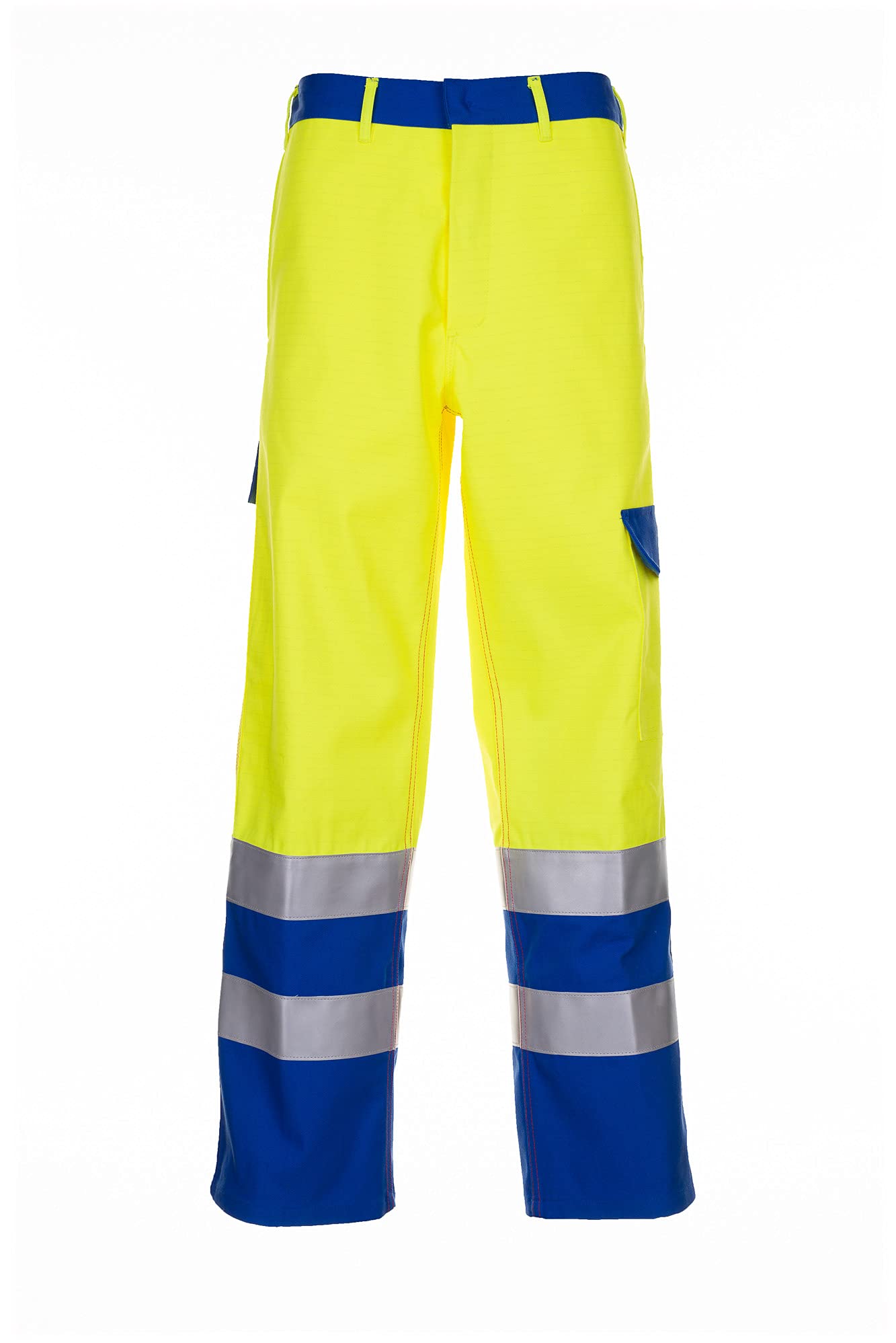 planam-major-protect-bundhose-arbeitshose-in-kornblau-grau image 6