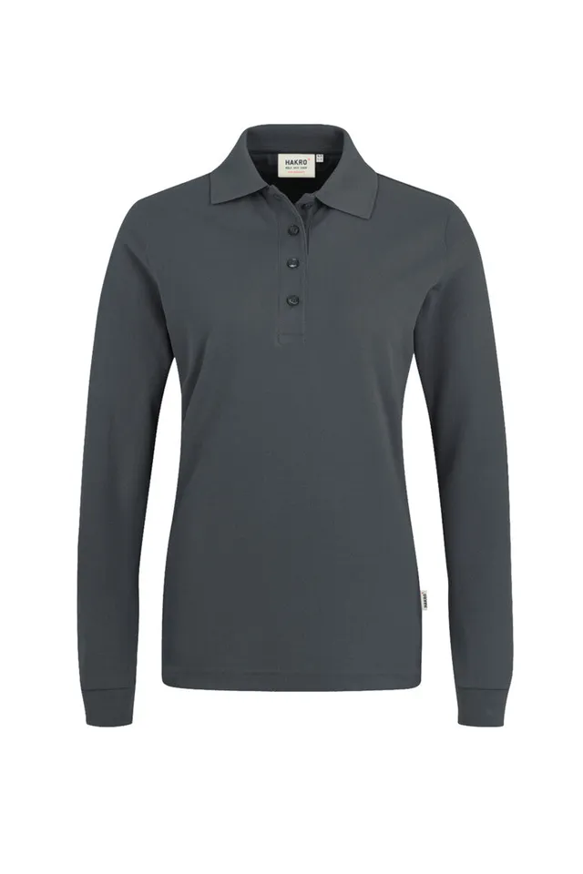 hakro-no-215-damen-longsleeve-poloshirt-mikralinar-regular-fit-langarm-polo image 1