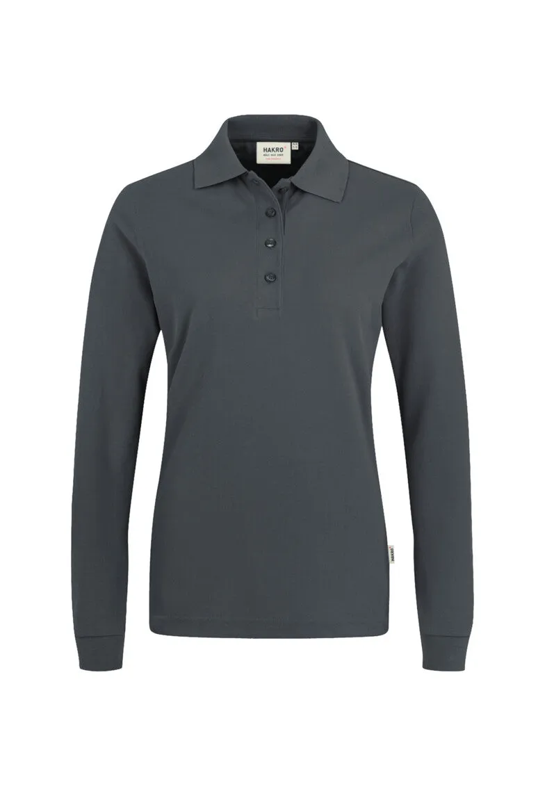 hakro-no-215-damen-longsleeve-poloshirt-mikralinar-regular-fit-langarm-polo image 1