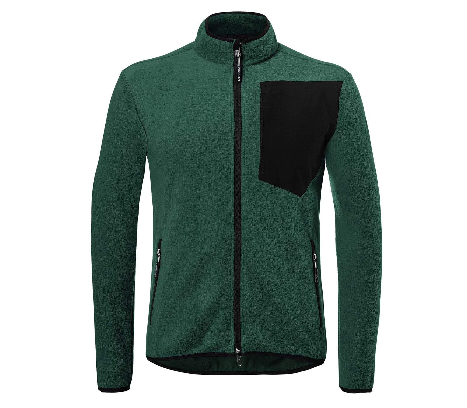 k-bler-workwear-fleecejacke-mit-k-rpernahem-schnitt-und-kontrast-details image 1