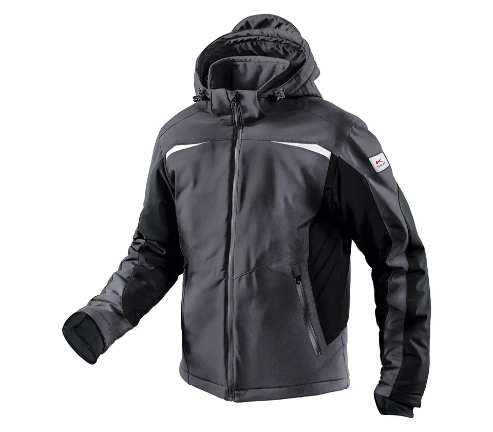 k-bler-weather-winter-softshell-arbeitsjacke-anthrazit-schwarz-gr-e-xl image 1