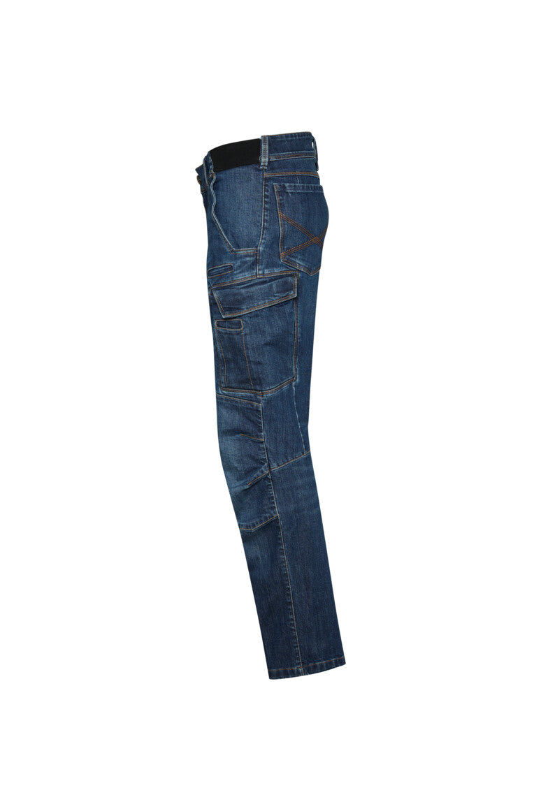 hakro-no-734-worker-jeanshose-dyneema-x-stretch-eco-herren-arbeitshose image 8