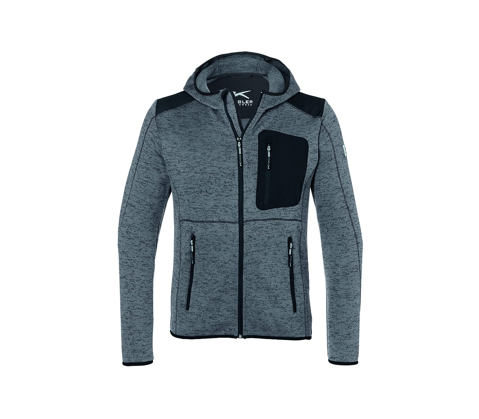 k-bler-activiq-arbeitsjacke-herren-workwear-jacke-mit-reflex-und-easybrand-brust image 1