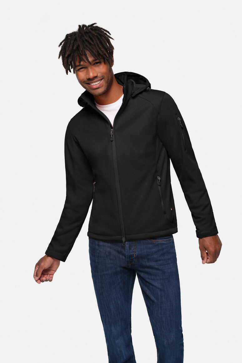 hakro-no-848-softshelljacke-wasser-und-winddicht-mit-kapuze image 7