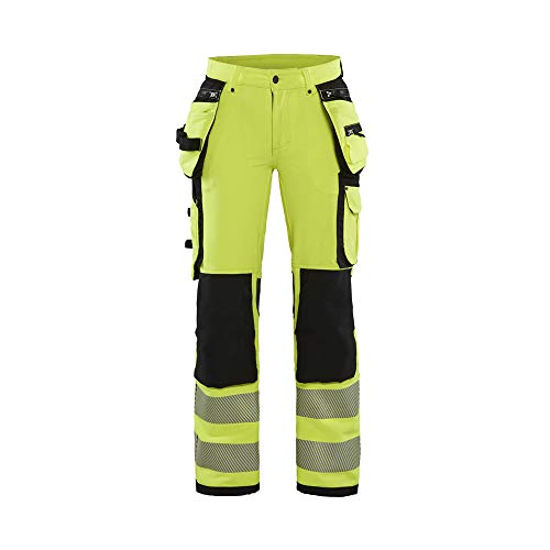 bl-kl-der-7197-damen-4-wege-stretch-hi-vis-hose image 8