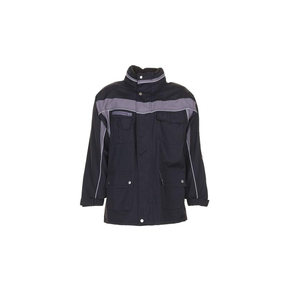 planam-plaline-allwetterjacke-schwarz-zink-gr-e-s image 8