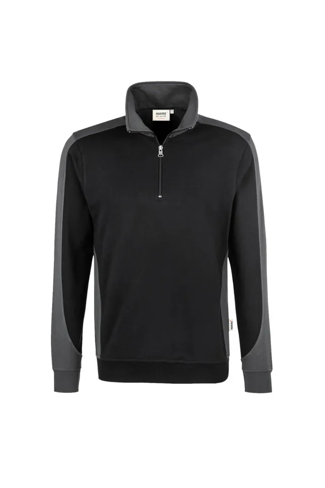 hakro-no-476-zip-sweatshirt-contrast-mikralinar image 1