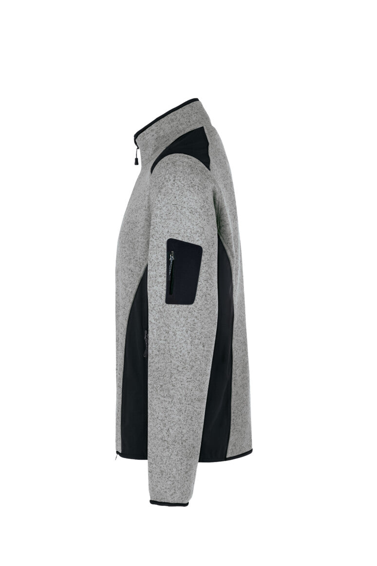 hakro-no-836-strickfleecejacke-mit-softshell-eins-tzen-active-function-jacke image 4