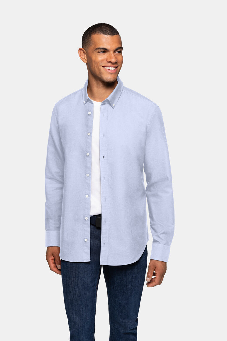 hakro-no-139-oxford-hemd-button-down-hemd-aus-baumwolle-regular-fit image 6