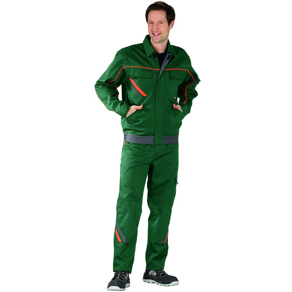 planam-visline-v2-bundjacke-gr-n-orange-schiefer-gr-e-66 image 2
