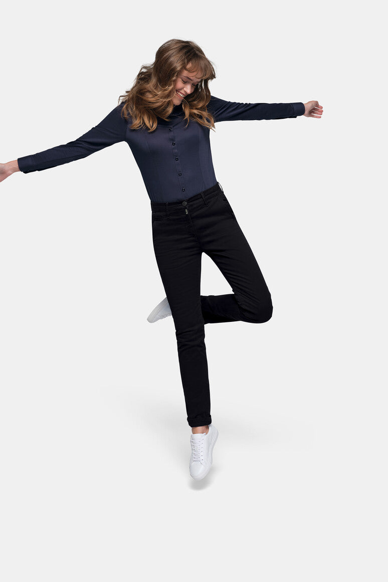 hakro-no-706-damen-chinohose-x-stretch-5-pocket image 7