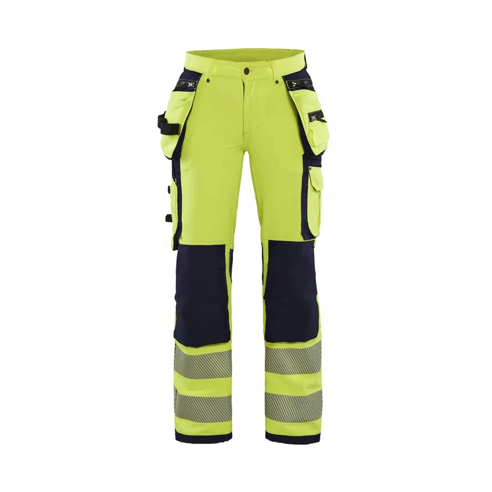 bl-kl-der-7197-damen-4-wege-stretch-hi-vis-hose image 1