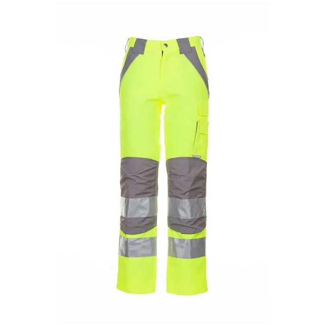 planam-plaline-warnschutzhose-5611-gelb-zink-gr-e-24 image 1