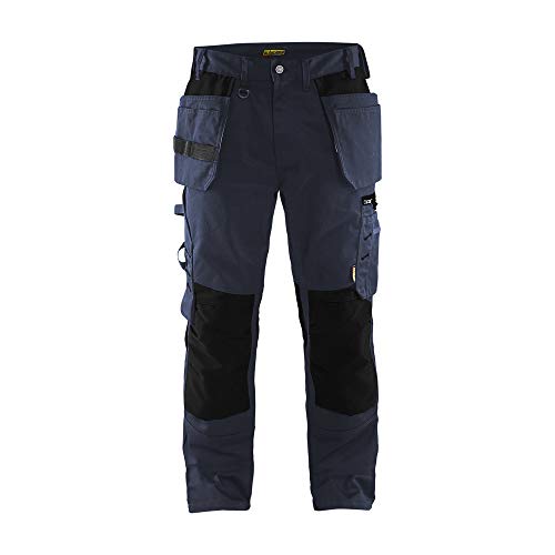 bl-kl-der-1555-handwerker-arbeitshose-dunkel-marineblau-schwarz-d116 image 4