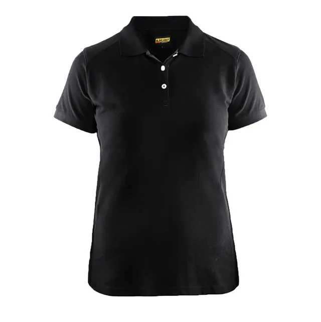 blaaklaeder-damen-polo-shirt-3390-schwarz-xxl-baumwollmix image 1