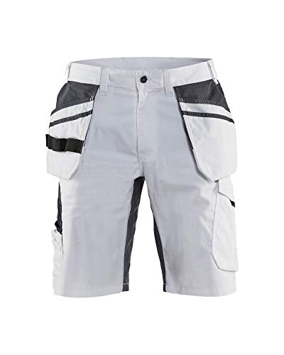 bl-kl-der-1099-maler-shorts-mit-stretch-wei-dunkelgrau image 5