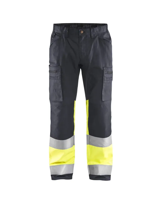 bl-kl-der-high-vis-arbeitshose-stretch-cordura-en-iso-20471 image 1