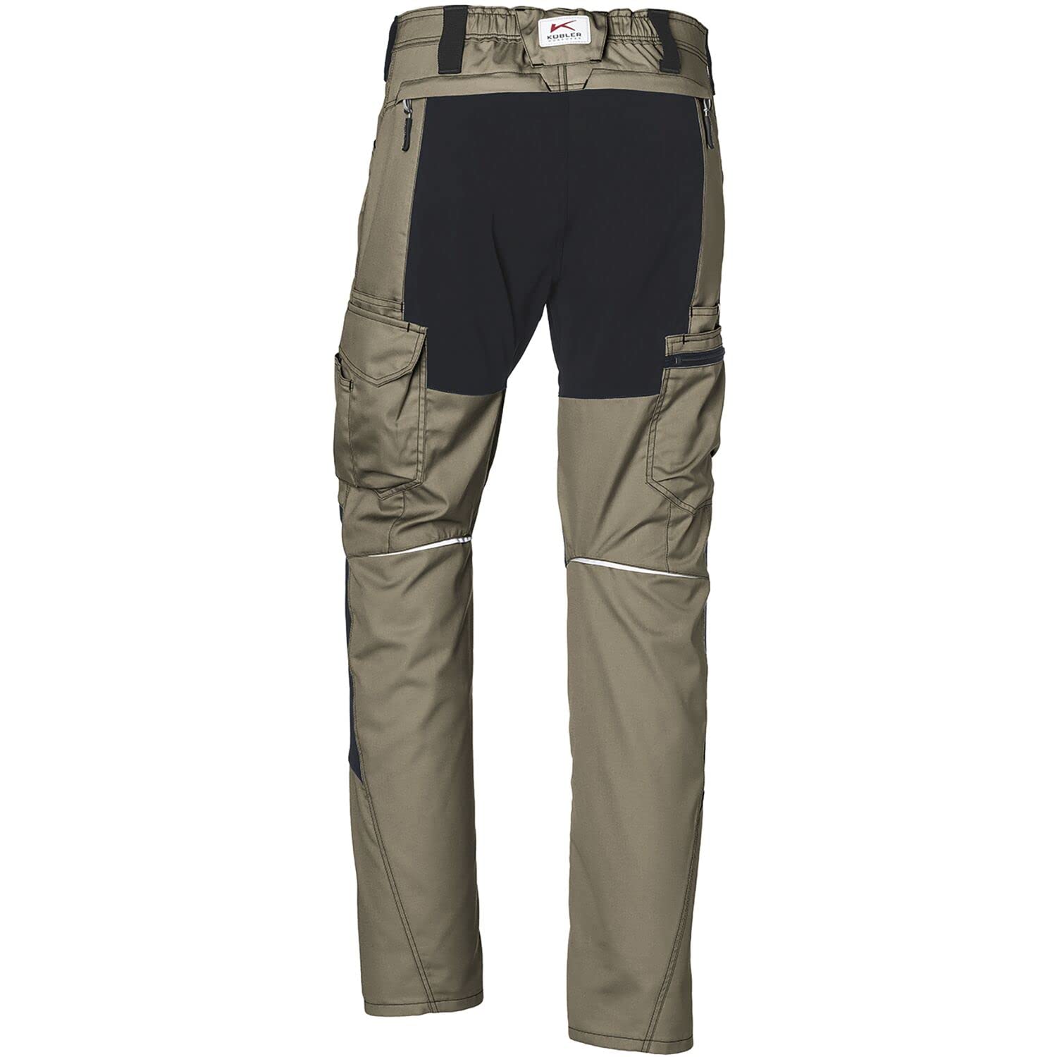 k-bler-activiq-stretchhose-sandbraun-schwarz-gr-48 image 2