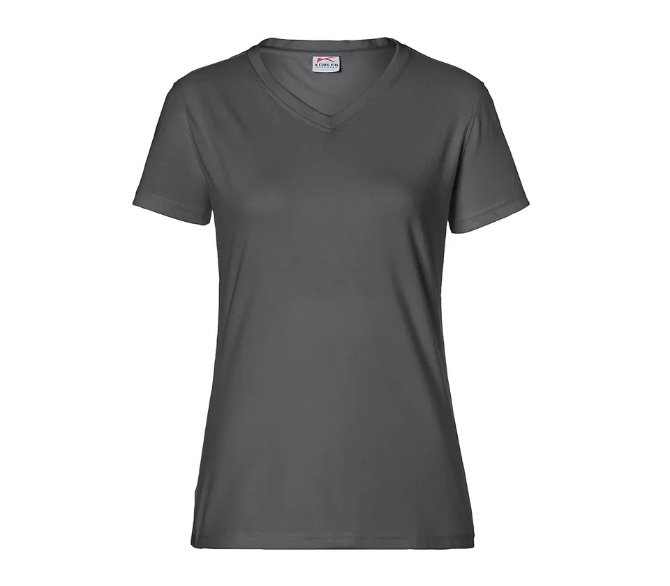k-bler-workwear-t-shirt-golf-shirt-mit-v-ausschnitt-kurzarm image 1