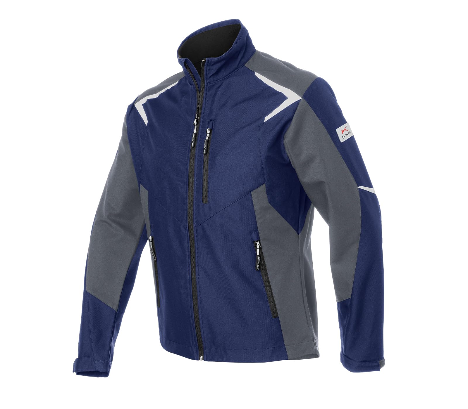 k-bler-bodyforce-softshelljacke-athletische-workwear-jacke-mit-reflex-details image 5
