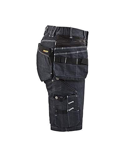 bl-kl-der-x1900-7992-stretch-damen-handwerker-shorts-marineblau-schwarz image 7