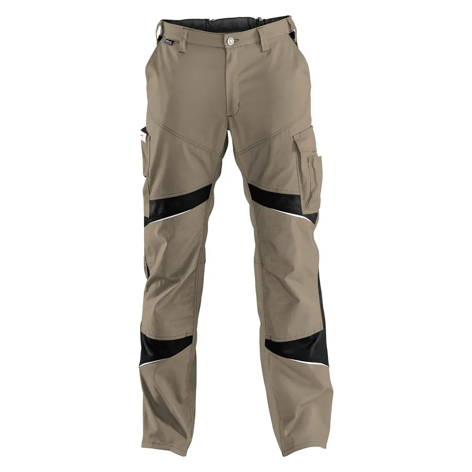 k-bler-activiq-hose-high-psa-2-sandbraun-schwarz-gr-31-mit-cordura-knieschutztas image 1