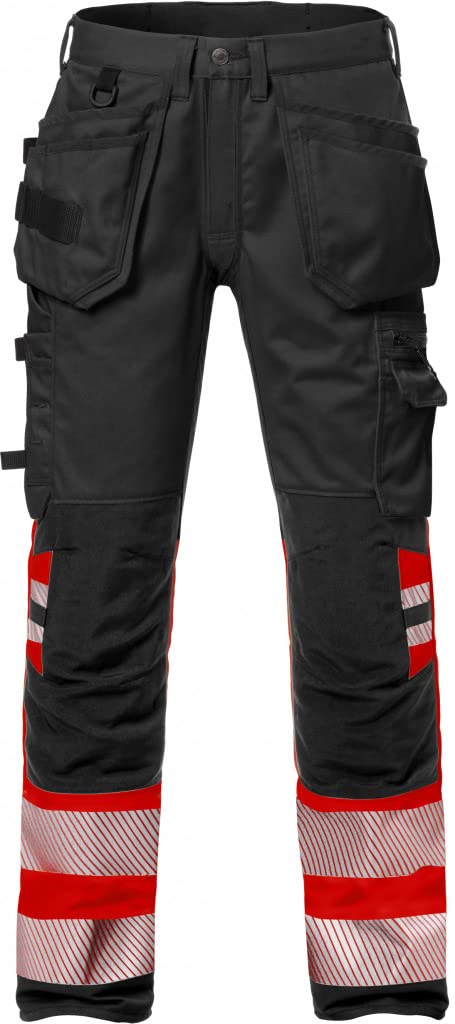 fristads-high-vis-handwerker-stretch-hose-2706-plu-klasse-1-warnschutz image 5