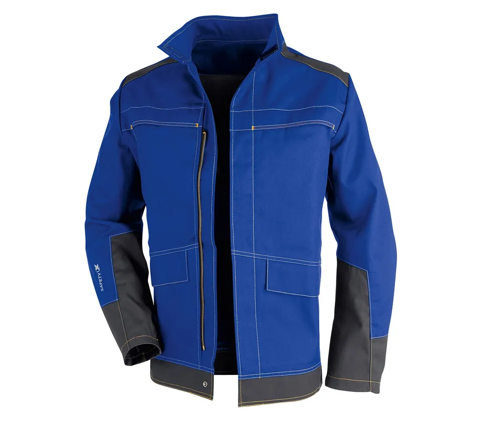 k-bler-activiq-strickjacke-arbeitsjacke-im-stricklook-mit-reflex image 1
