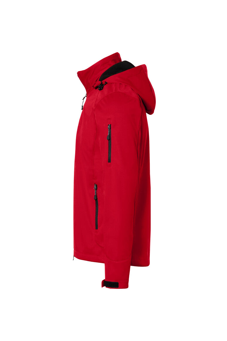 hakro-no-848-softshelljacke-wasser-und-winddicht-mit-kapuze image 4