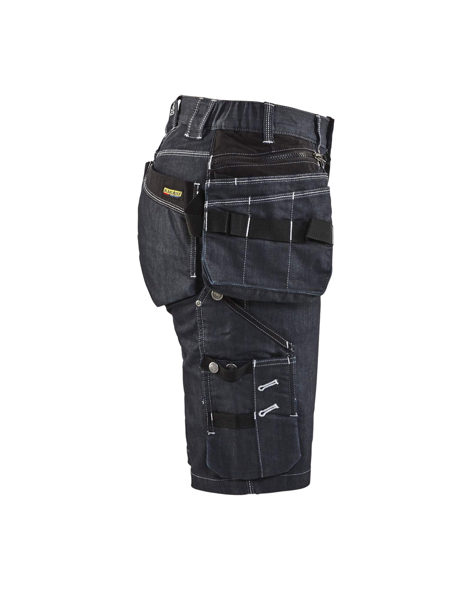 bl-kl-der-x1900-7992-stretch-damen-handwerker-shorts-marineblau-schwarz image 3