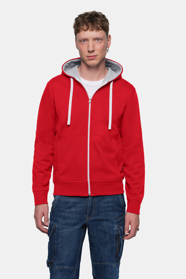 hakro-no-455-kapuzenjacke-bonded-eco-mit-microfleece image 2
