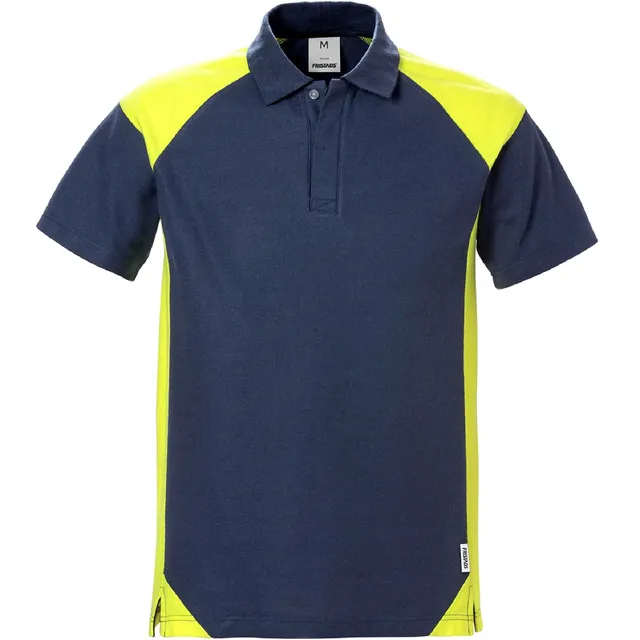 fristads-fusion-poloshirt-7047-phv-mit-kontrast-oeko-tex image 1