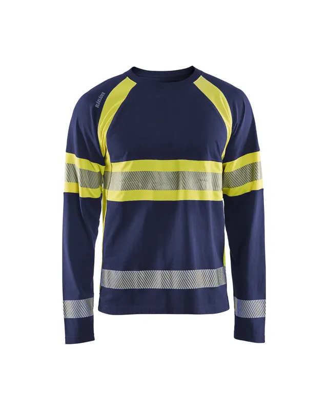 bl-kl-der-hi-vis-t-shirt-langarm-warnschutz-shirt image 1