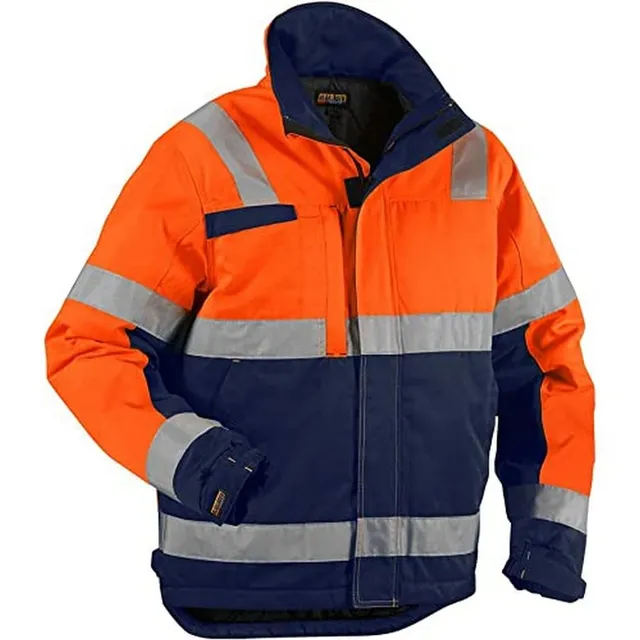 bl-kl-der-4862-winterjacke-high-vis-orange-marineblau-xxl image 1