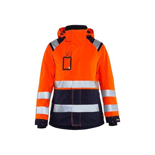 bl-kl-der-4904-damen-high-vis-shell-jacke-warnschutzjacke image 6