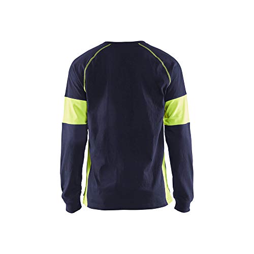 bl-kl-der-3520-langarm-t-shirt-marineblau-gelb-gr-e-l image 7