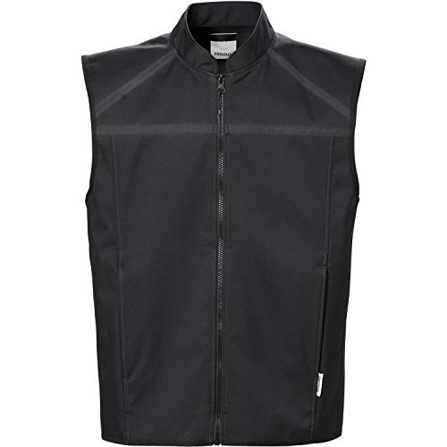 fristads-fusion-softshellweste-rmellos-schwarz-gr-e-s-100-polyester image 3