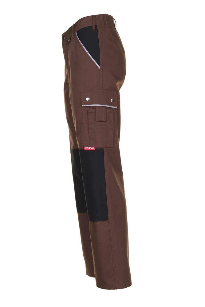 planam-canvas-320-bundhose-unisex-braun-schwarz-gr-e-102 image 4