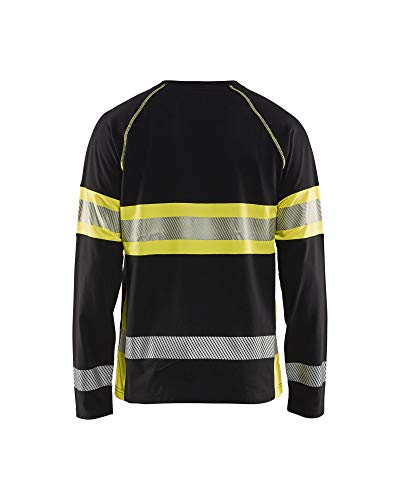 bl-kl-der-3510-high-vis-langarm-shirt-schwarz-gelb-l image 6