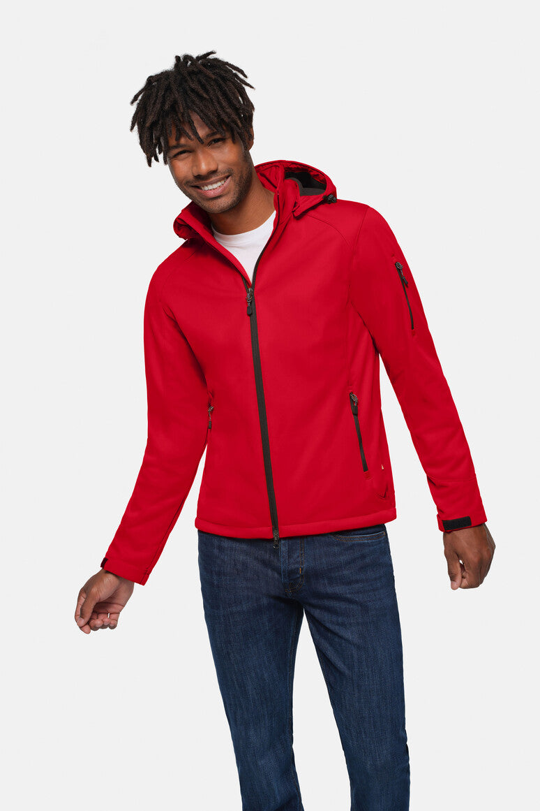 hakro-no-848-softshelljacke-wasser-und-winddicht-mit-kapuze image 2