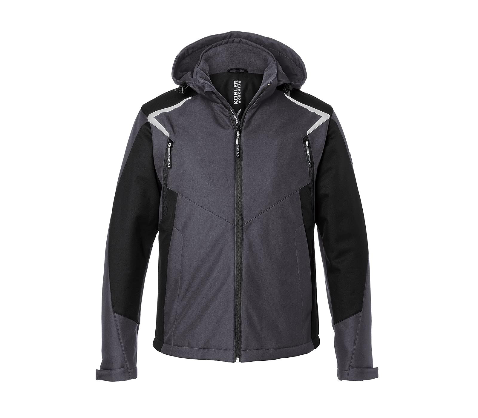 k-bler-activiq-softshell-jacke-herren-windabweisende-arbeitsjacke-mit-reflex image 5