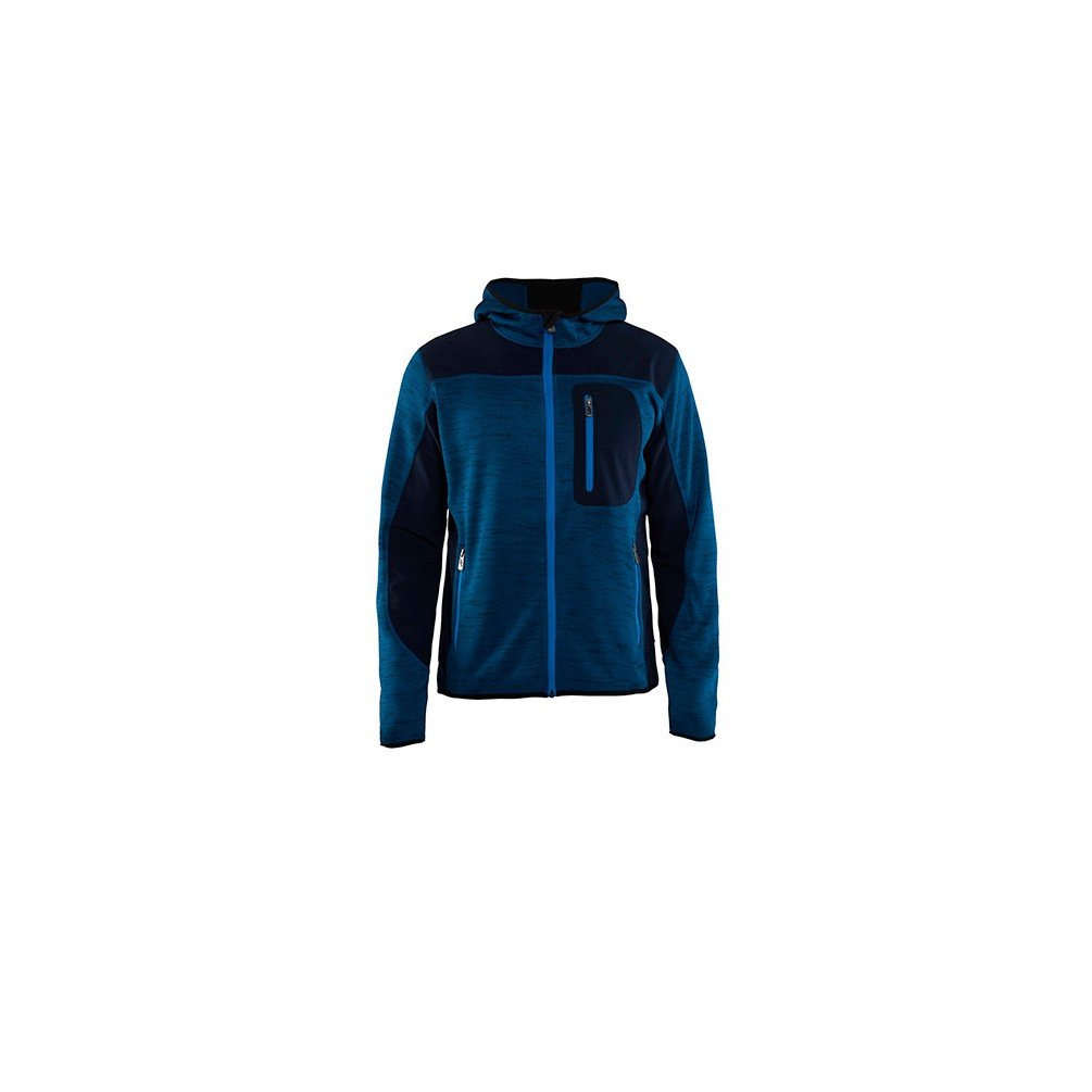 bl-kl-der-4930-strickjacke-softshell-herren-grau-melange-gr-l image 6