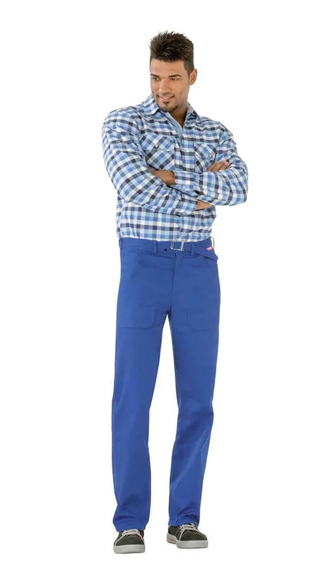 planam-bw-290-bundhose-kornblau-gr-e-50-inkl-g-rtel image 1