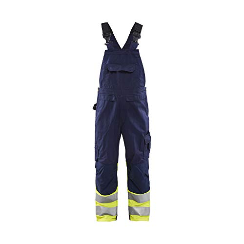 bl-kl-der-2662-high-vis-latzhose-marineblau-gelb-c50 image 4