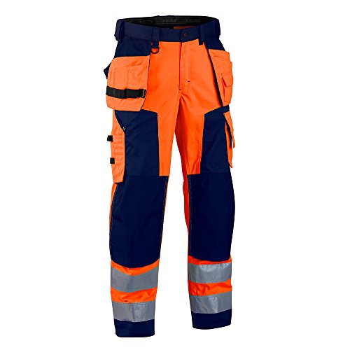 bl-kl-der-1567-winter-softshell-bundhose-high-vis-gelb-marine-44 image 8