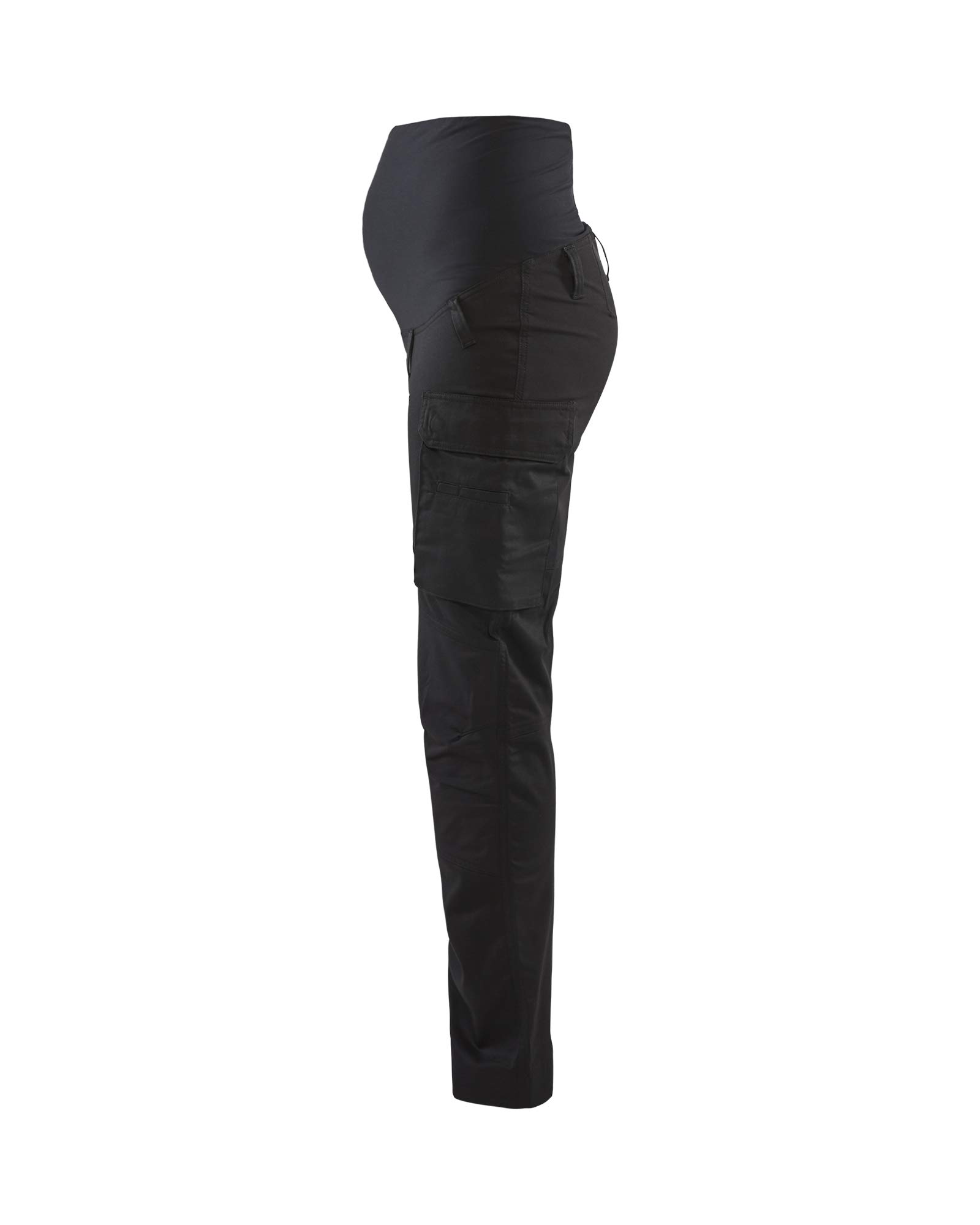 bl-kl-der-7101-umstandshose-damen-arbeitshose-stretch-schwarz image 5