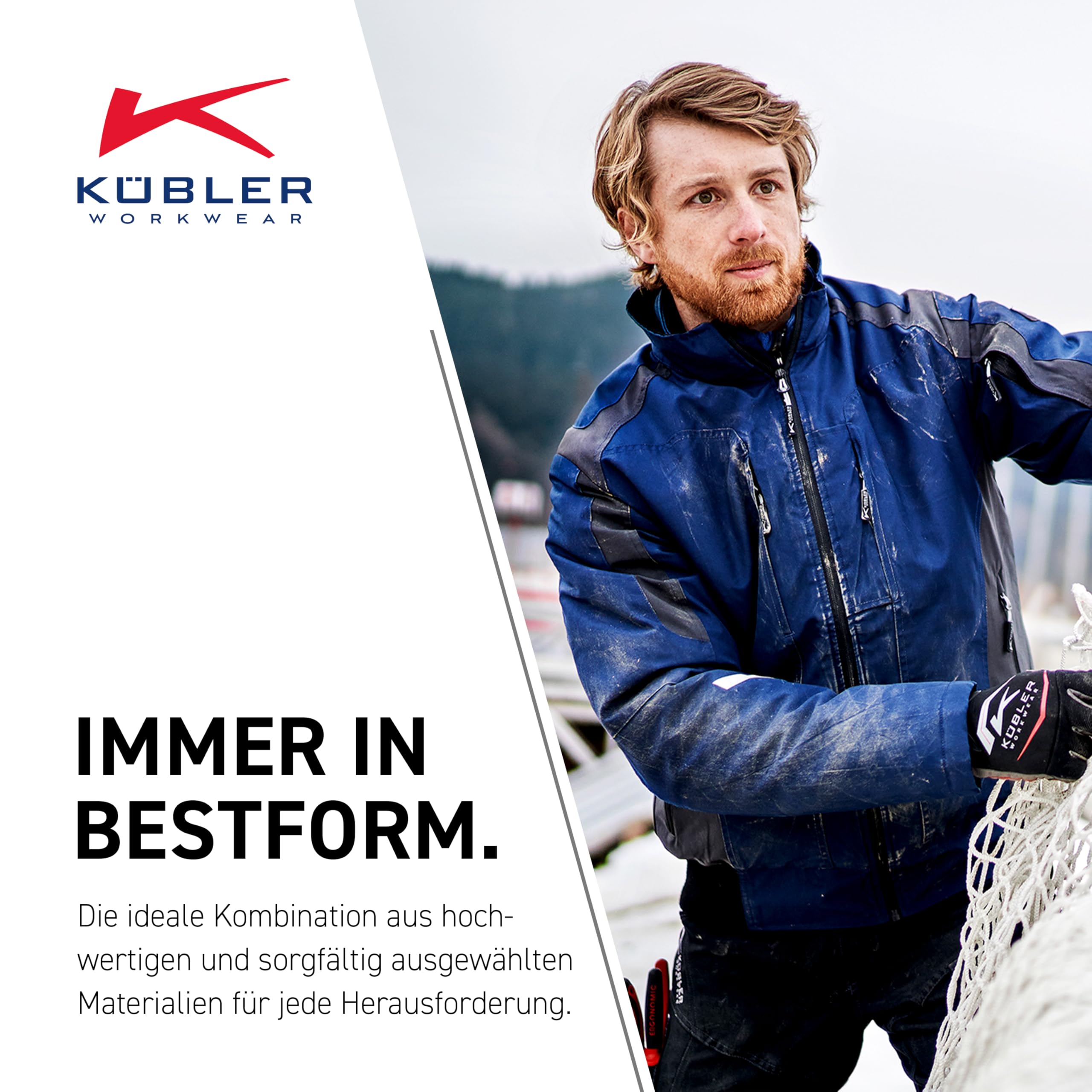 k-bler-classiq-organiq-arbeitsjacke-anthrazit image 4