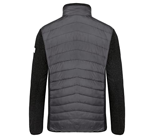 k-bler-hybridjacke-arbeitshybridjacke-strickfleece-stepp-anthrazit-dunkelgrau-gr image 4