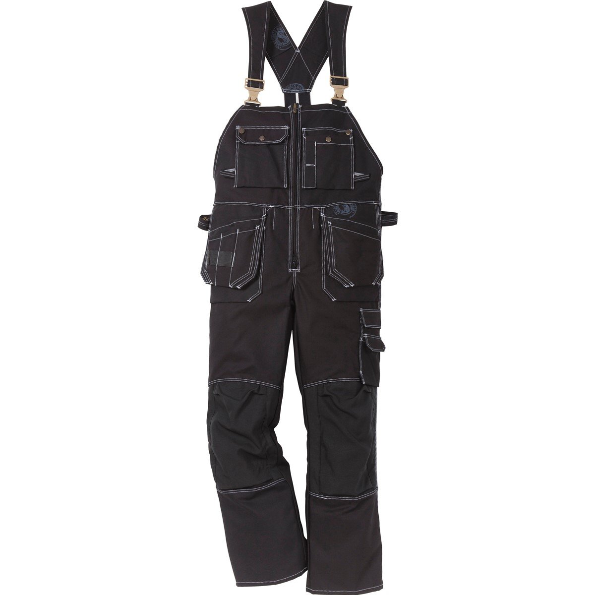 fristads-kansas-100310-bib-n-brace-arbeitsjacke-schwarz image 2