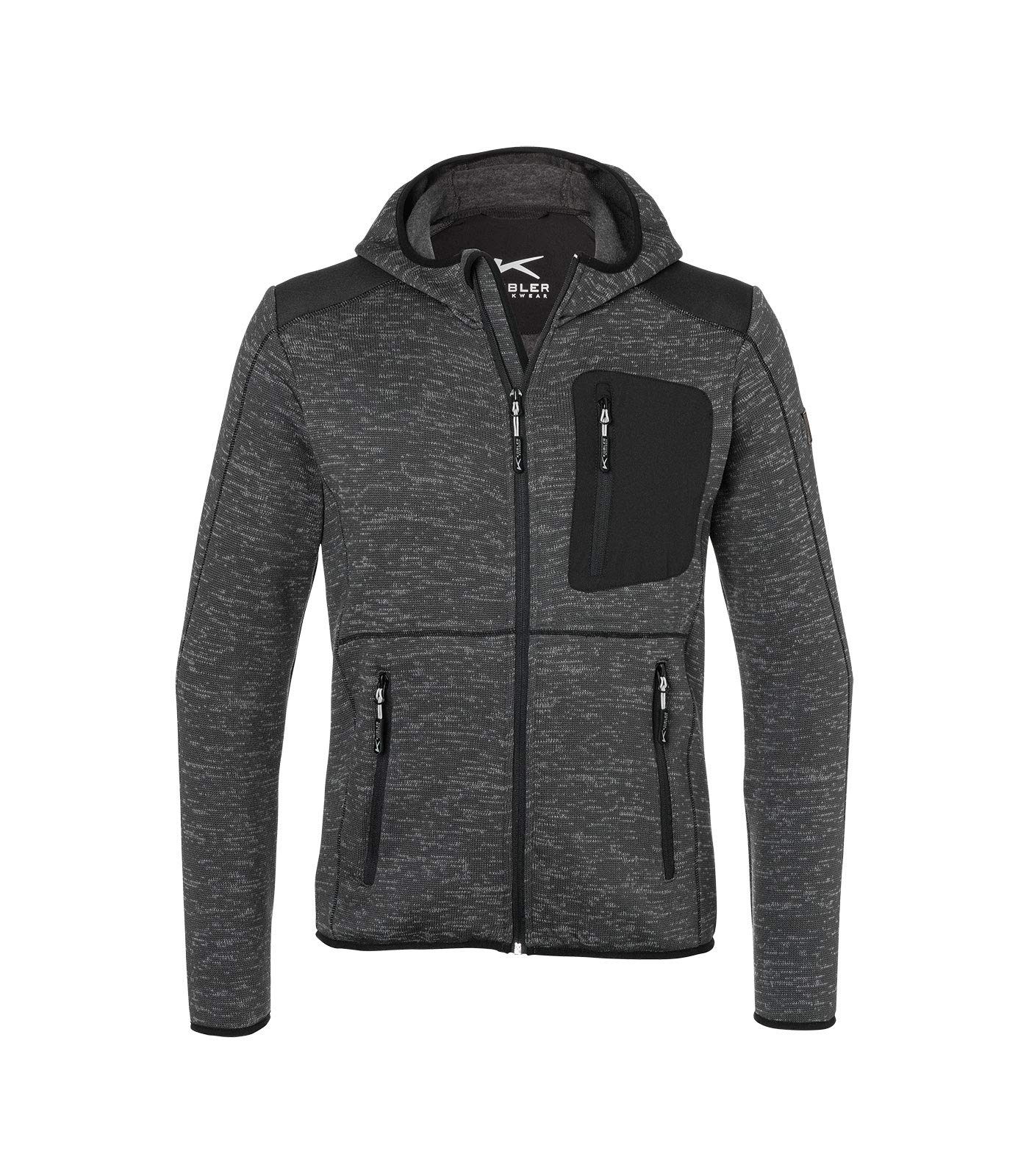k-bler-weather-unisex-strickjacke-funktionelle-arbeits-strickjacke image 1
